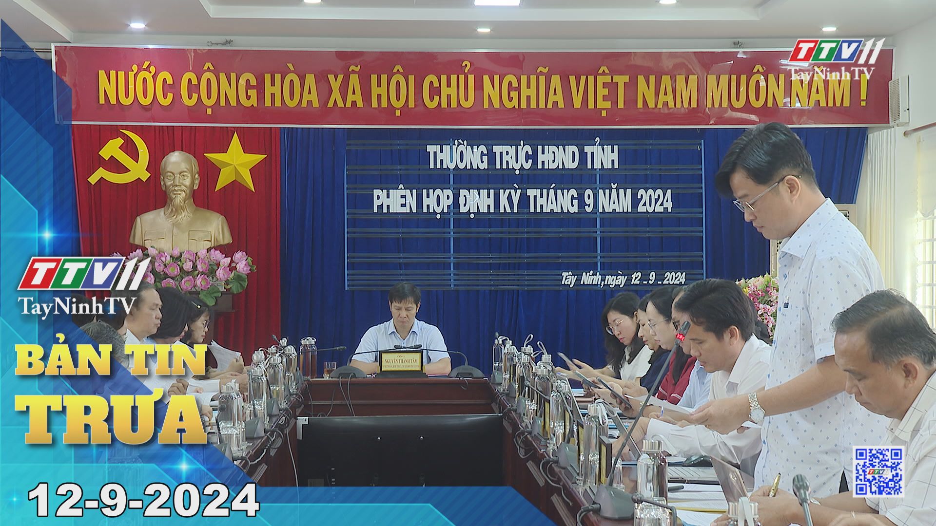 Bản tin trưa 12-9-2024 | Tin tức hôm nay | TayNinhTV